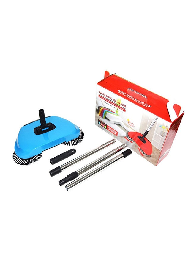 All- In- One Manual Sweeper Blue/Silver - Image 1