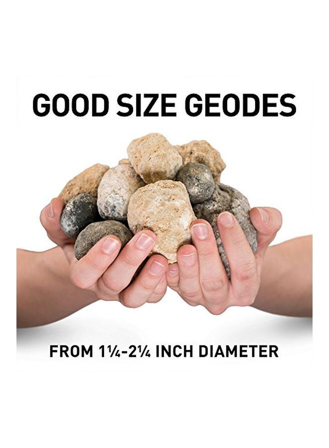 ناشيونال چيوغرافيك مجموعة من 4 أحجار جيود مكسورة - Image 3