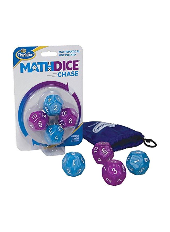 Think Fun 4-Piece Math Dice Chase Set 1505  - Image 1