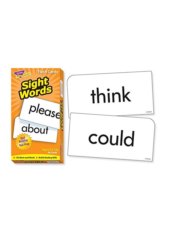 Trend Enterprises Inc 96-Piece Sight Words Flash Card Set T-53003  - Image 3