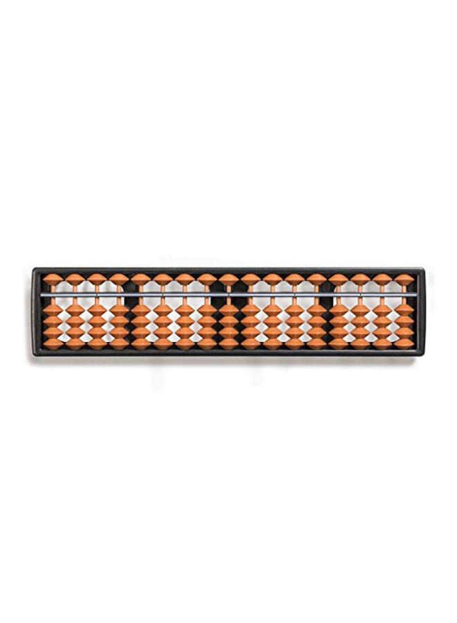 Yellow Mountain Imports - 17-Digit Standard Abacus Learning Tool 10.5inch - Image 1