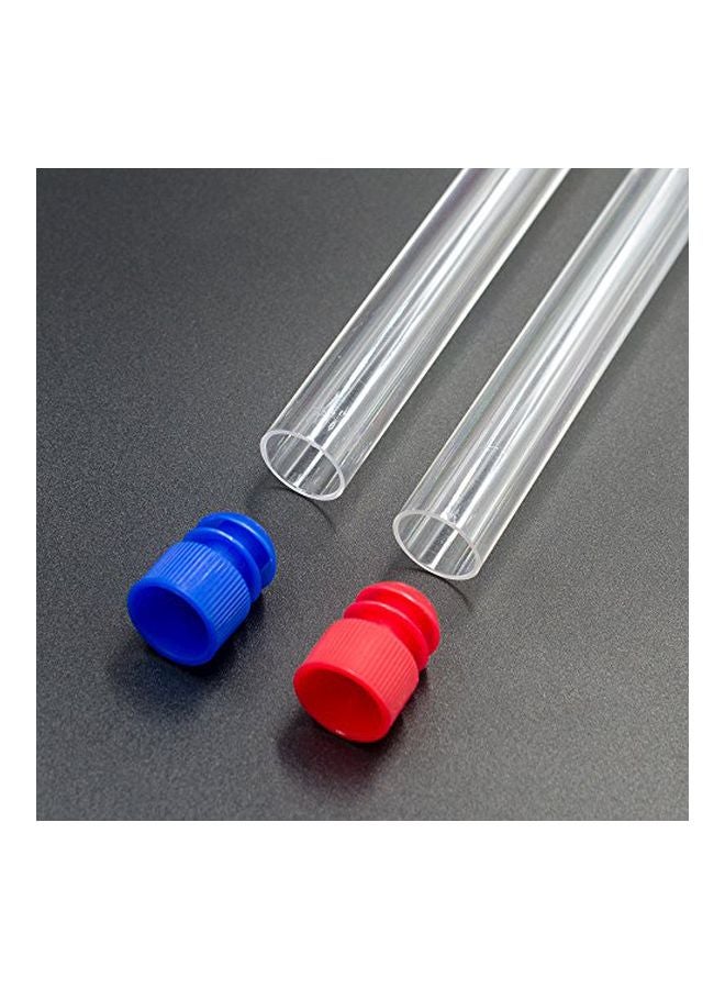 TEKEFT 6-Piece Test Tube Set With Caps And Rack  - Image 5