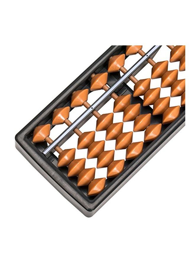 Yellow Mountain Imports - 17-Digit Standard Abacus Learning Tool 10.5inch - Image 1