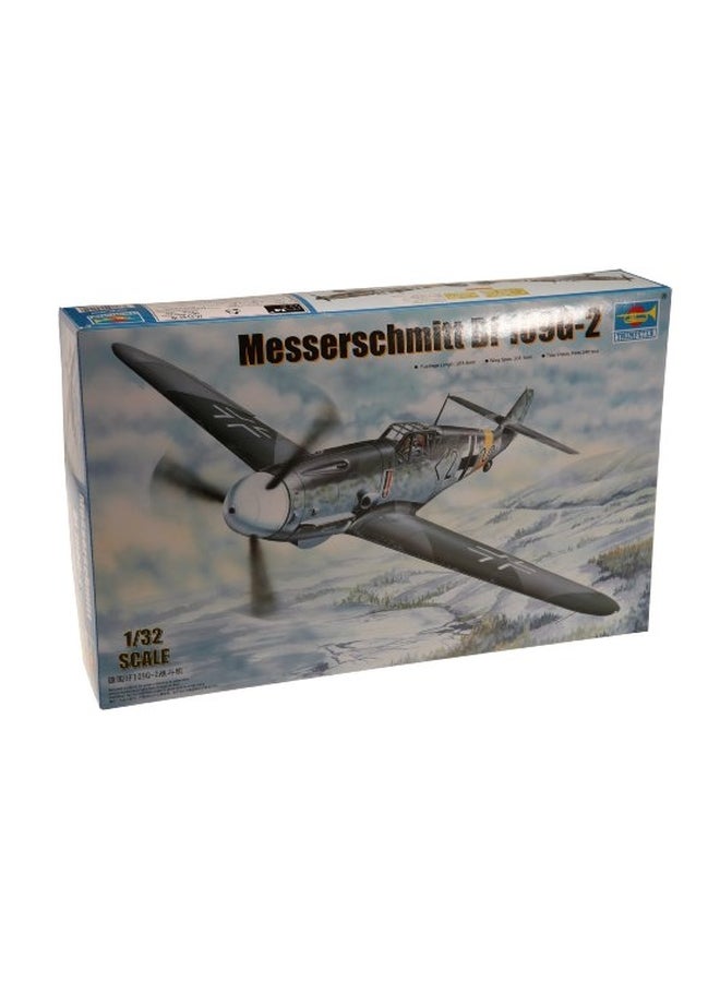 Trumpeter Messerschmitt Bf 109G-2 German Fighter Model Kit  - Image 1
