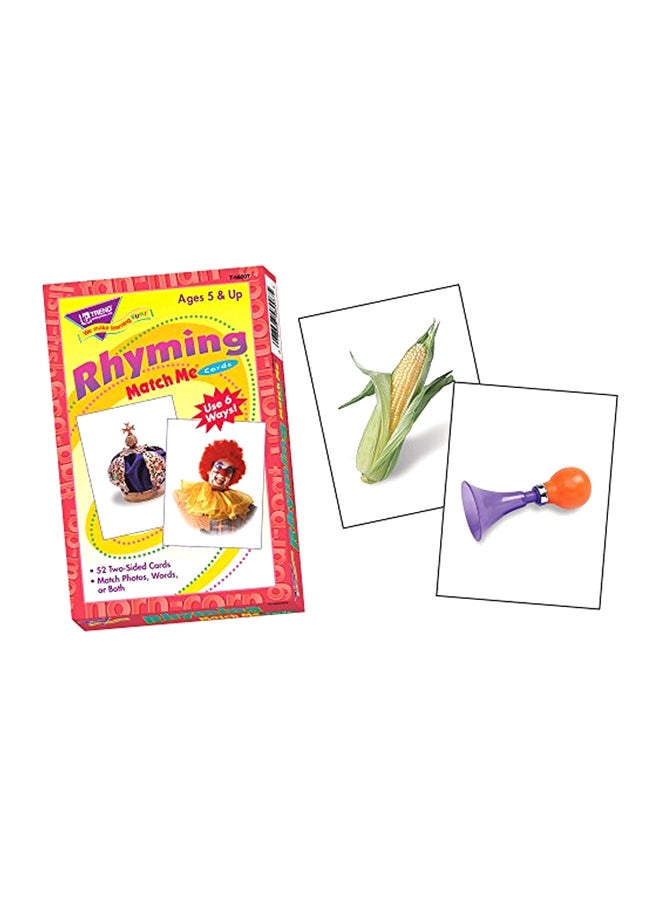 52-Piece Rhyming Match Me Card Set T-58007 - v1550563626/N20553137A_3