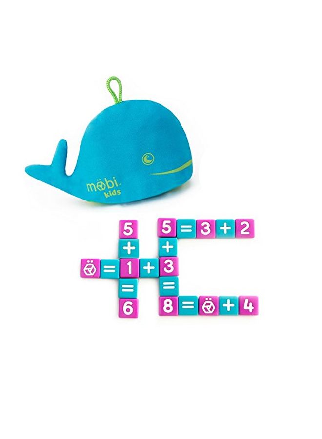 MOBi The Numerical Tile Game In A Whale Pouch With Activity Booklet  - Image 1