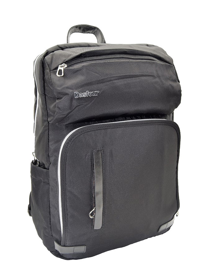 Dasfour Fashion Backpack For 16-Inch Laptop Black  - Image 3