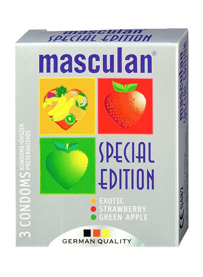 masculan 3-Piece Masculan Special Ed Fruit Flavoured Condom