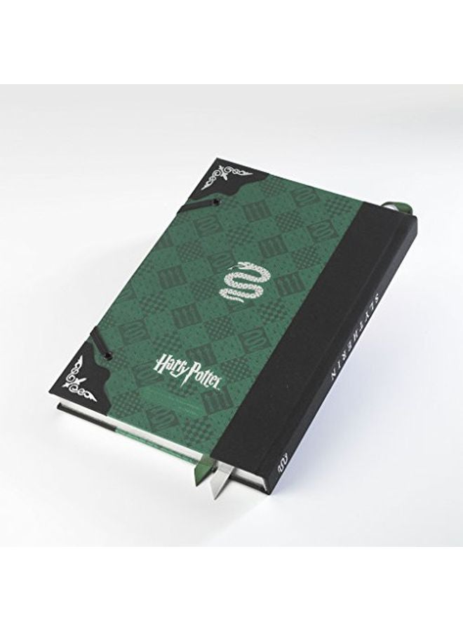 ذا نوبل كوليكشين دفتر بغلاف مكتوب عليه "Harry Potter" و"Slytherin"  - Image 3