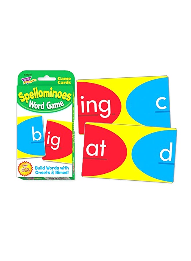 تريند إنتربرايزس إنك طقم كروت لعبة الكلمات سبيللومينويس طراز T-24010 مكون من 56 قطعة - Image 1