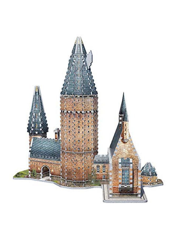 وربت 3 دي بازل ثلاثي الأبعاد بتصميم قاعة هوجورتس الكبيرة مكون من 850 قطعة - Image 3