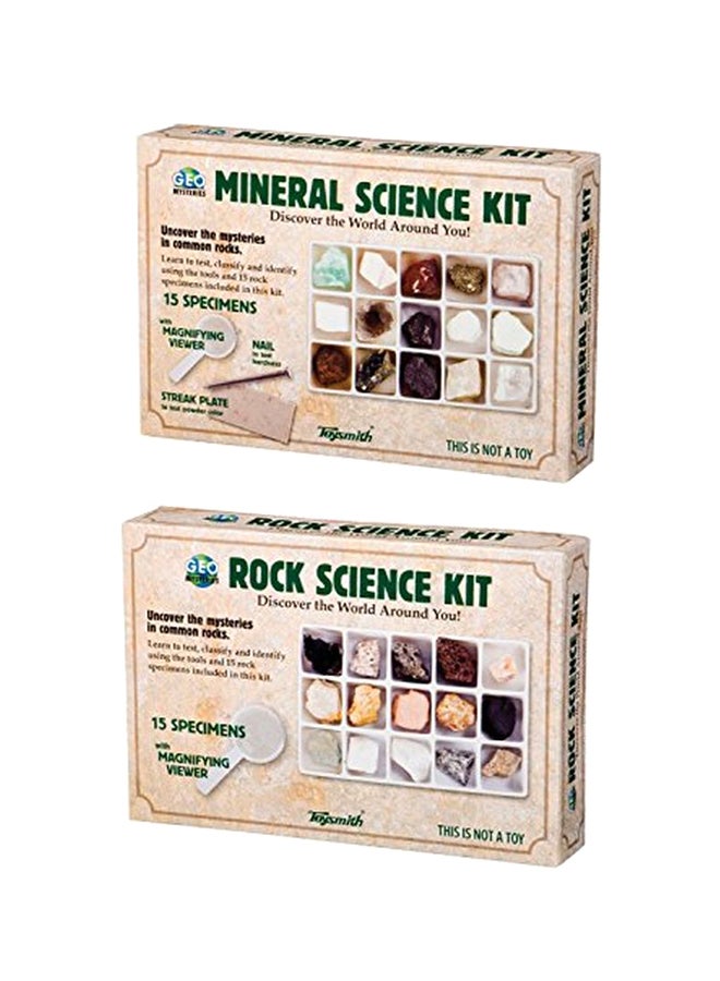 Rock Science Kit And Mineral Science Kit Bundle Set - v1550563801/N20553118A_1