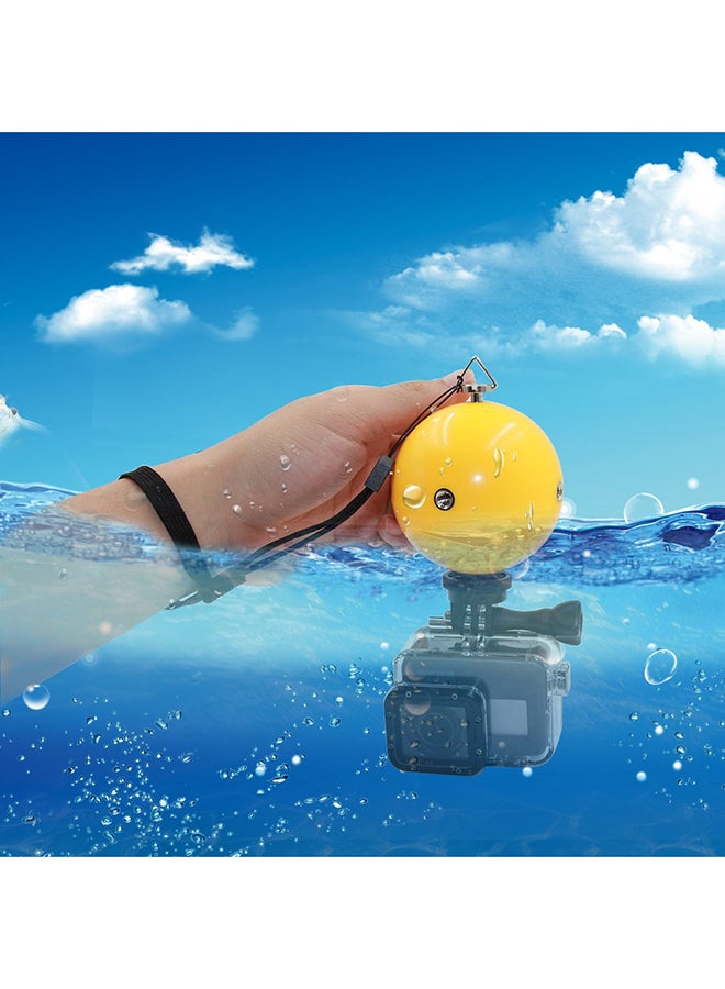 TELESIN - Photography Floating Bobber Ball For GoPro Camera Yellow - Image 1