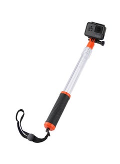 Portable Waterproof Adjustable Selfie Stick for GoPro Hero 6, 5, 4, 4s, 3, 2, 1, HD cameras SJ5000/SJ4000, Xiaomi Yi Action Camera Multicolour