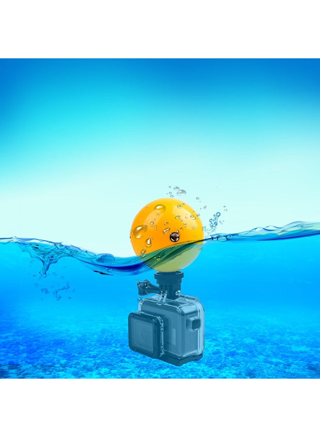 TELESIN - Photography Floating Bobber Ball For GoPro Camera Yellow - Image 1