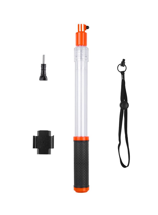 TELESIN - Portable Waterproof Adjustable Selfie Stick for GoPro Hero 6, 5, 4, 4s, 3, 2, 1, HD cameras SJ5000/SJ4000, Xiaomi Yi Action Camera Multicolour - Image 1