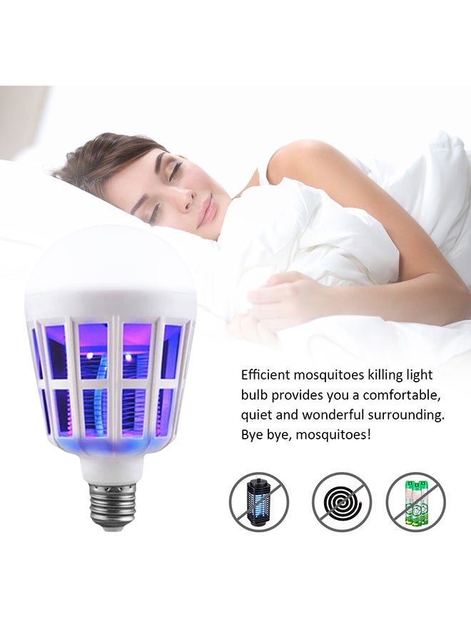 مصباح LED قاتل للبعوض بقدرة 15 وات أبيض 167x95مم - Image 2