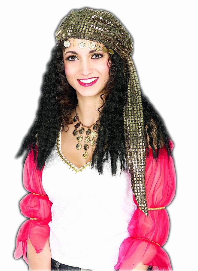 Forum Gypsy Wig With Scarf Medium 