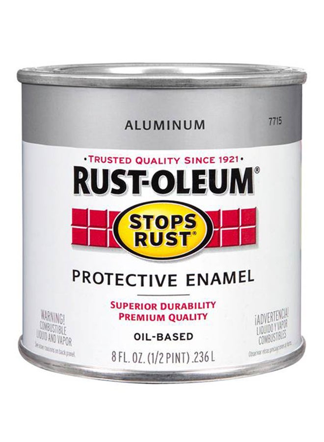 رست أوليوم طلاء حماية لامع ألومنيوم 0.236لترات