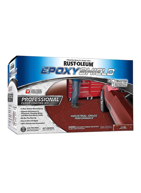 Professional Floor Coating Tile Red 7.57Liters