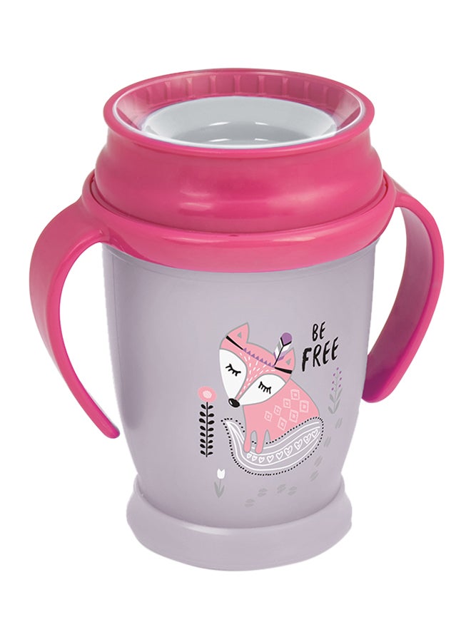 لوفي كوب إنديان سامر للبنات سعة 250 مل يدور بزاوية 360 درجة - Image 1