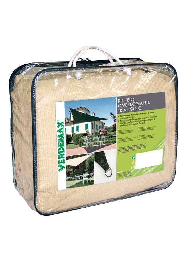 Verdemax Squared Shading Net Kit Beige 