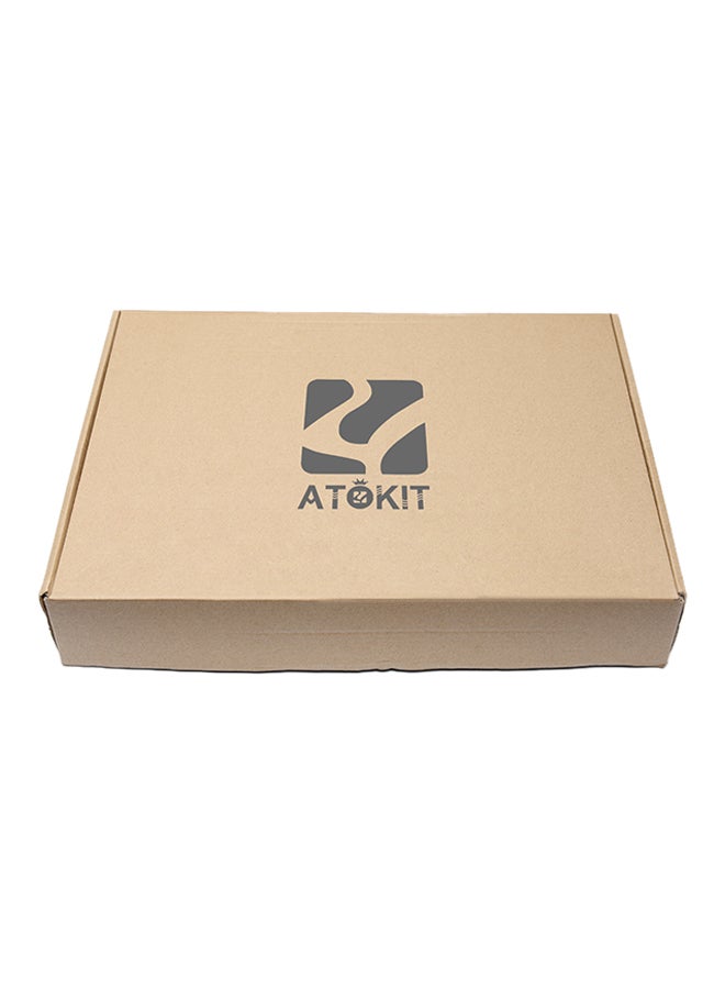 أتوكيت غطاء حماية واقٍ لهاتف أبل آيفون XS MAX مع مصباح يدوي وسلسلة مفاتيح متعدد الألوان - Image 5