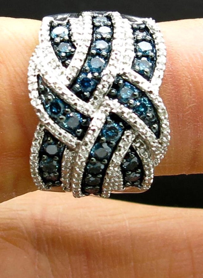 Bluelans Silver Plated Ring - Image 3