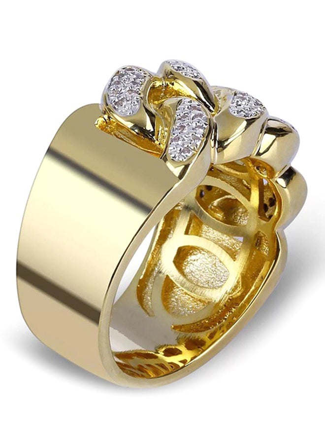 Bluelans Buckle Rhinestone Ring  - Image 2