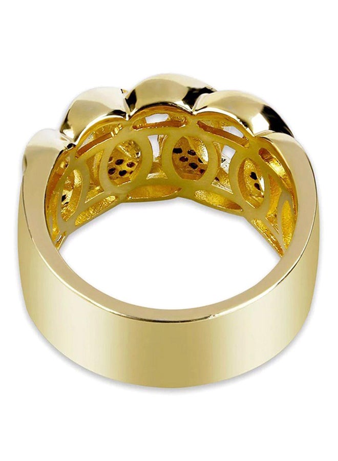 Bluelans Buckle Rhinestone Ring  - Image 4