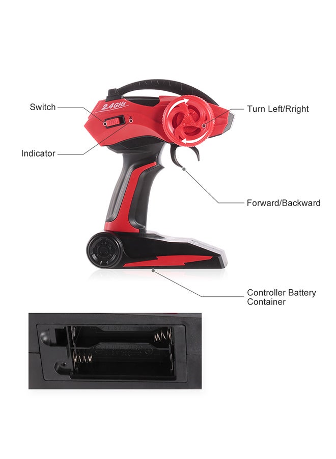 Flytec 6026 1/12 2.4G Alloy Body Shell Rock Crawler RC Buggy Car - Image 5