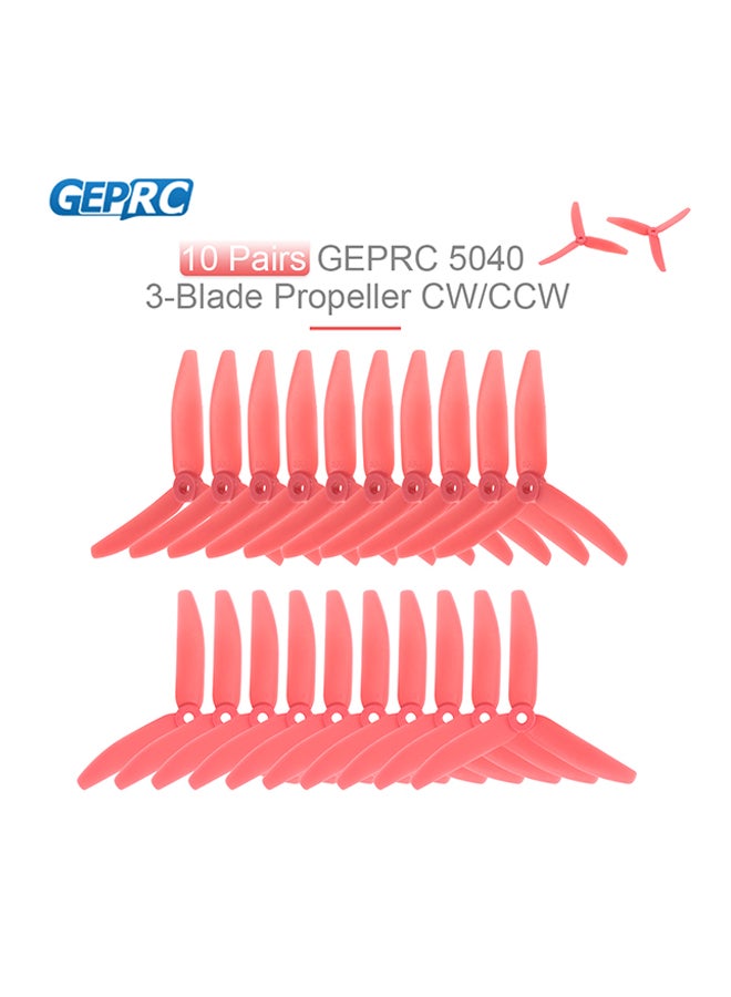GEPRC 10 Pairs 5040 5in 3-Blade Propeller Triblade Props 14x13x7cm  - Image 2