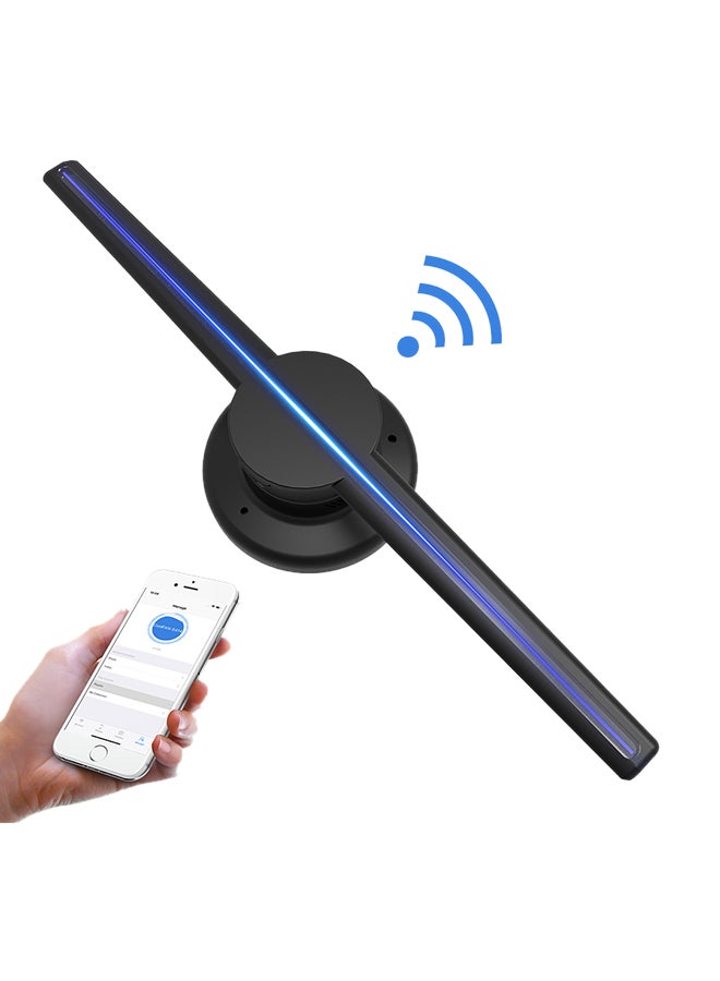 Generic - 3D Hologram AD LED Fan Holographic Projector Display - Image 1