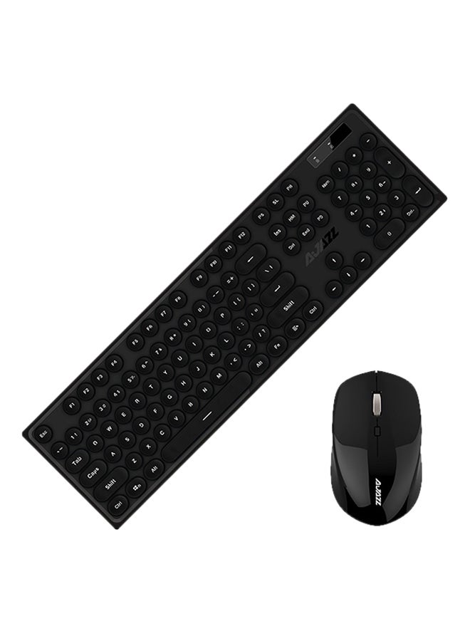 Ajazz Wireless Keyboard Mouse Combo For Mac Windows Laptop Notebook Desktop  - Image 1