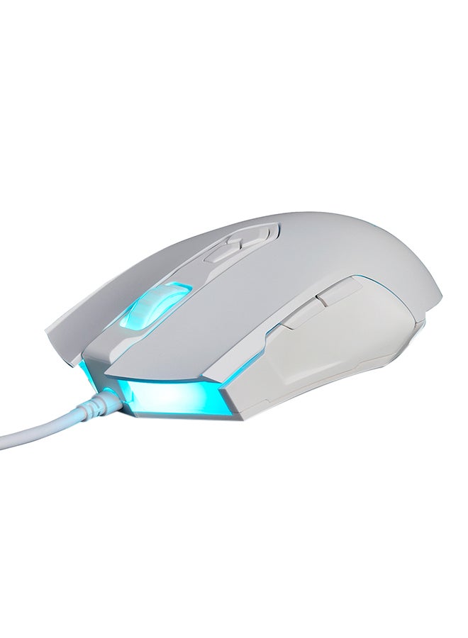 Ajazz Wired Professional E-sport Gaming Mouse White/Blue