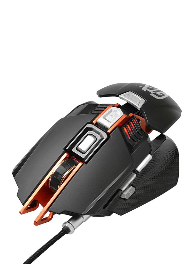 Ajazz Ajazz Gtx E-Sport Gaming Mouse 4000Dpi Usb Wired Mechanical Mouse 7 Buttons Replaceable Palm Rest Adjustable Height Breathing Led Light  - Image 2