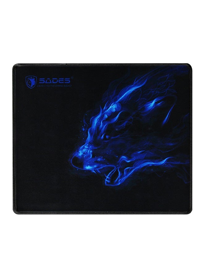 Sades - Gaming Mousepad Black/Blue - Image 1