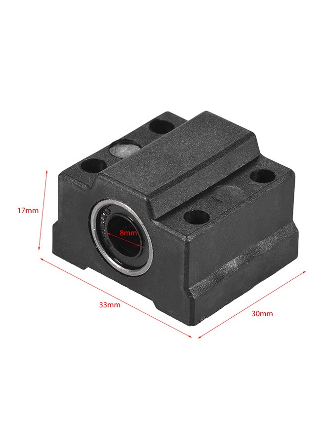 Generic 10-Piece Linear Motion Ball Bearing Slide Block For CNC 3D Printer Black  - Image 5
