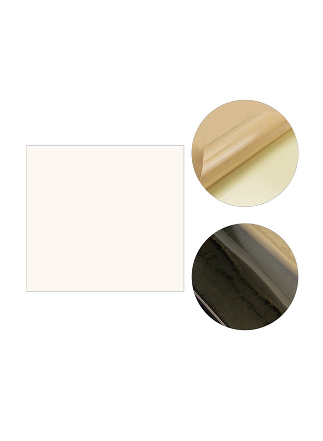 Generic - 200*200mm PEI Sheet with Adhesive Backing 3D Printing Build Surface Print Bed Sticker Sheet for Maker Select V2/Plus Ultimate 3D Printer Accessories Beige - Image 1