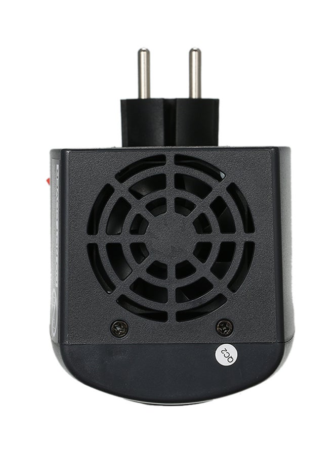 Generic 400W Electric Mini Fan Heater Black  - Image 3