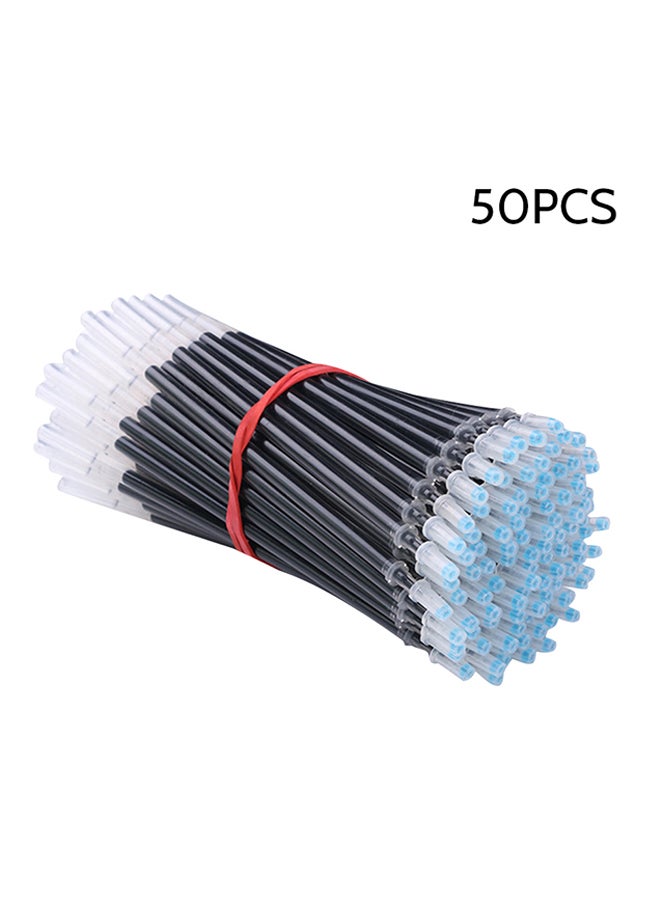 Generic 50-Piece Gel Pen Refill Black