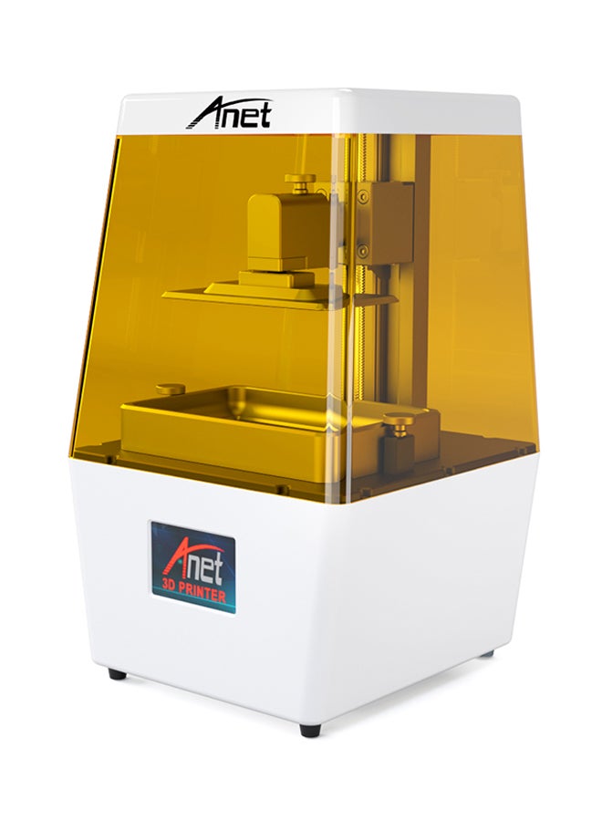 Anet - Anet N4 UV LCD 3D Printer Machine Fully Assembled Innovation with 2K HD 3.5 Inch Smart Colored Touchscreen U Disk Off-line Print Printing Size 4.72 * 2.56 * 5.43 Inch Multicolour - Image 1