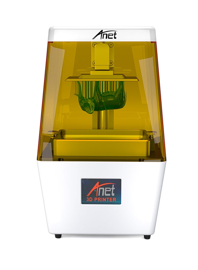 Anet - Anet N4 UV LCD 3D Printer Machine Fully Assembled Innovation with 2K HD 3.5 Inch Smart Colored Touchscreen U Disk Off-line Print Printing Size 4.72 * 2.56 * 5.43 Inch Multicolour - Image 1