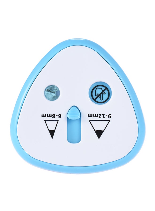 tenwin Dual Hole Automatic Pencil Sharpener Blue - Image 2