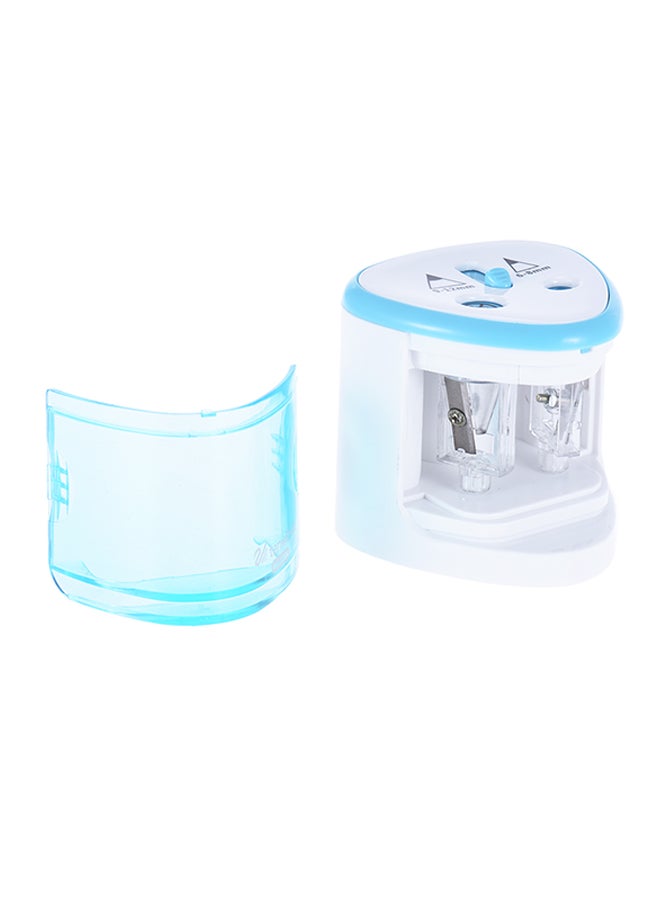 tenwin Dual Hole Automatic Pencil Sharpener Blue - Image 3