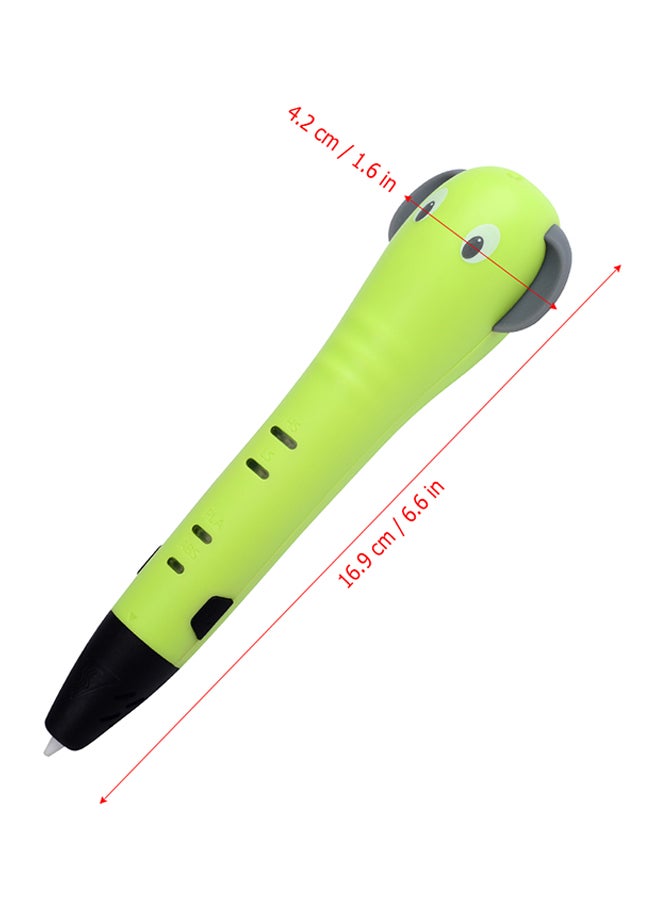 3D Printing And Drawing Pen Green - Image 2
