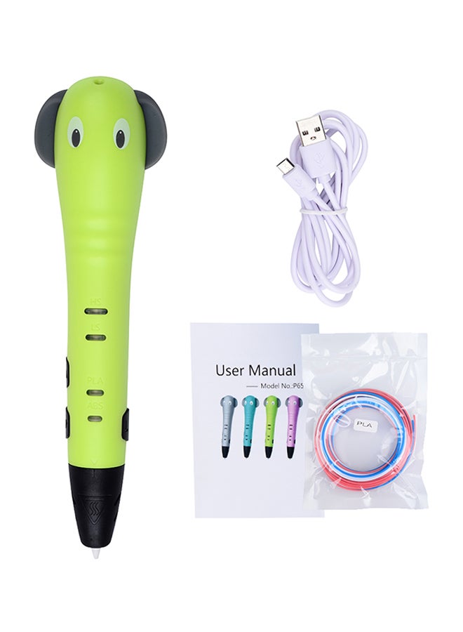 3D Printing And Drawing Pen Green - Image 3