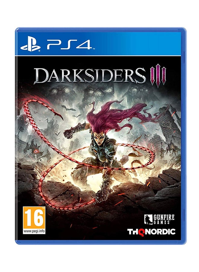 تى اتش كيو لعبة Darksiders III (نسخة عالمية) - مغامرة - بلاي ستيشن 4 (PS4) - Image 1