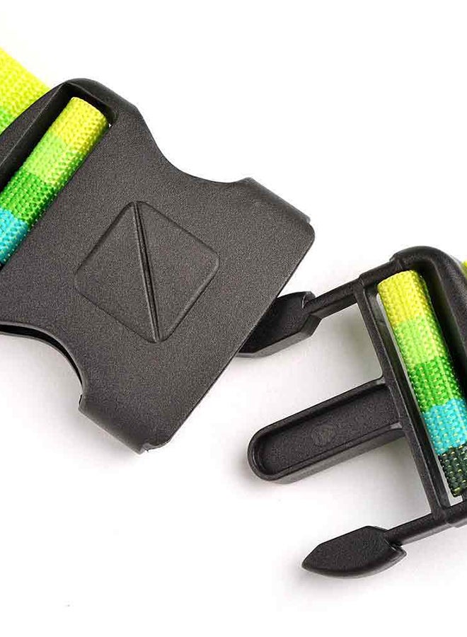 Travel Blue Polyester Strap Luggage Belt Yellow/Green/Blue  - Image 4
