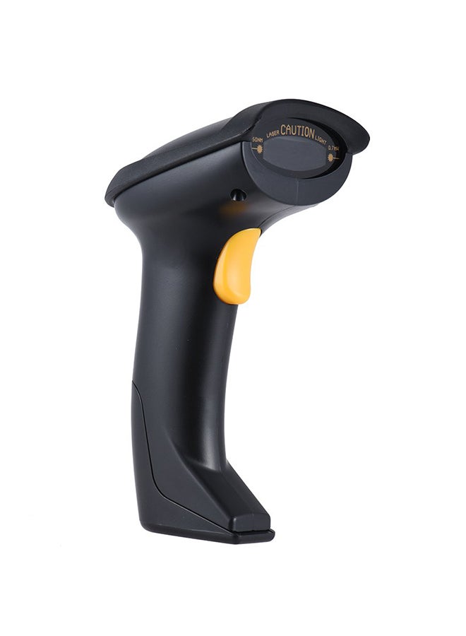 Generic Automatic Wireless  Handheld  Barcode Scanner Black  - Image 1